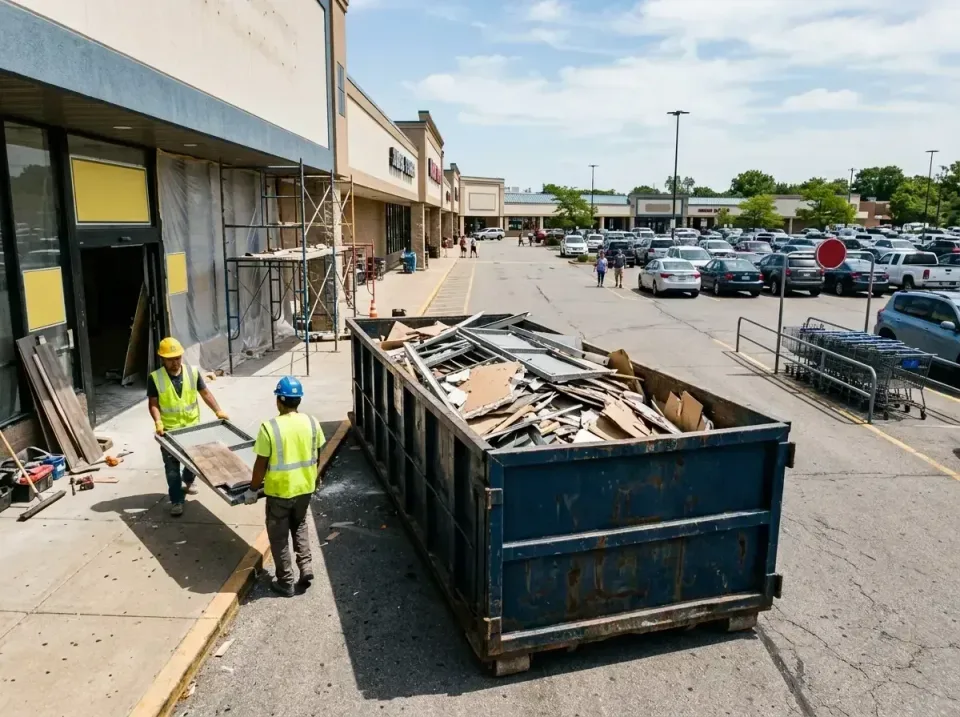 retail-store-renovation-debris-003 — frequently asked questions, Roll-off Dumpster Rentals in Herald Harbor, MD